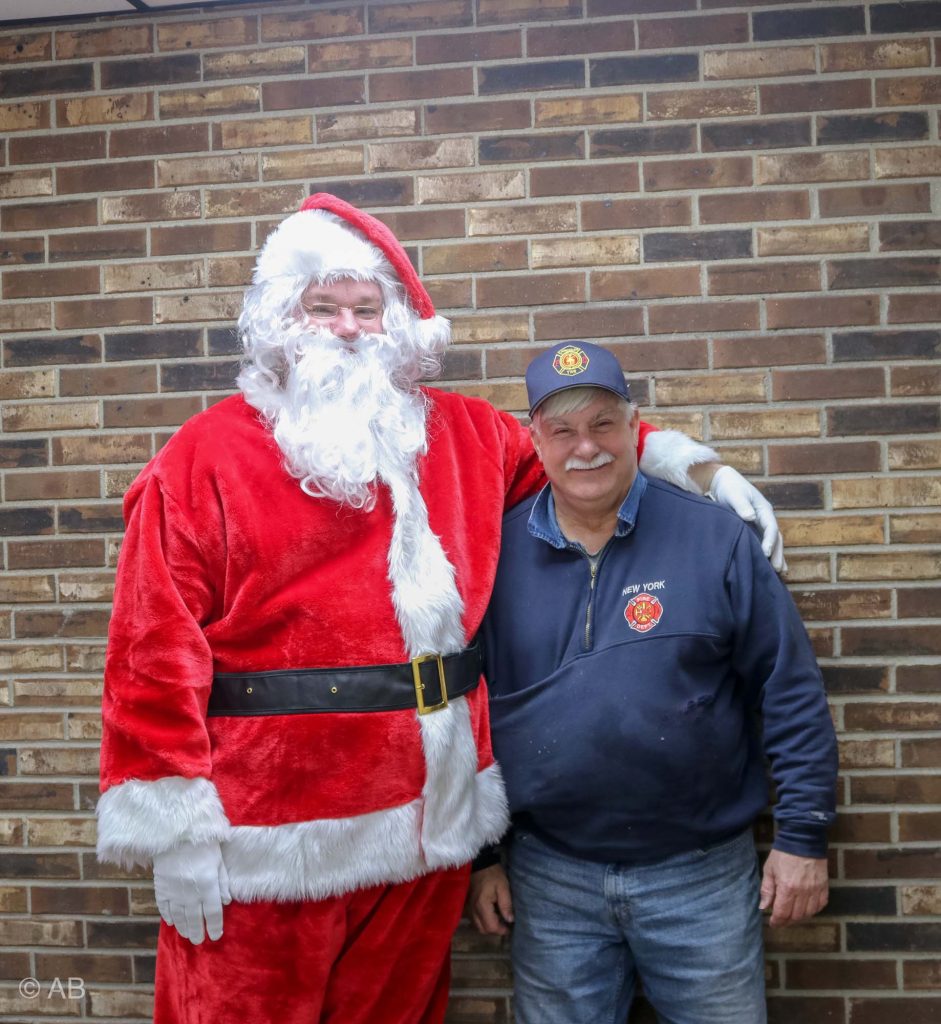 Santa & Fire Chief