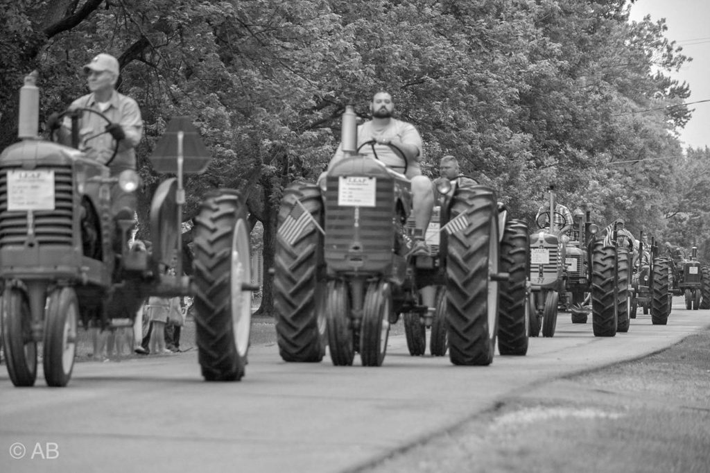 Tractor parade -Curtice Kidz Day 2018